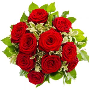 Bouquet de roses rouges